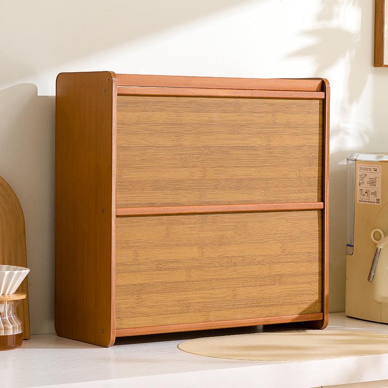 Desktop storage box storage cabinet tea set display cabinet tableware cosmetics kitchen water cup storage cabinet