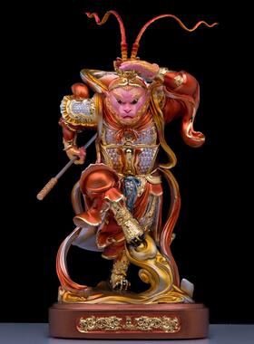 齐天大圣神像树脂斗战胜佛孙吾空美猴王孙行者佛像家用工艺品摆件