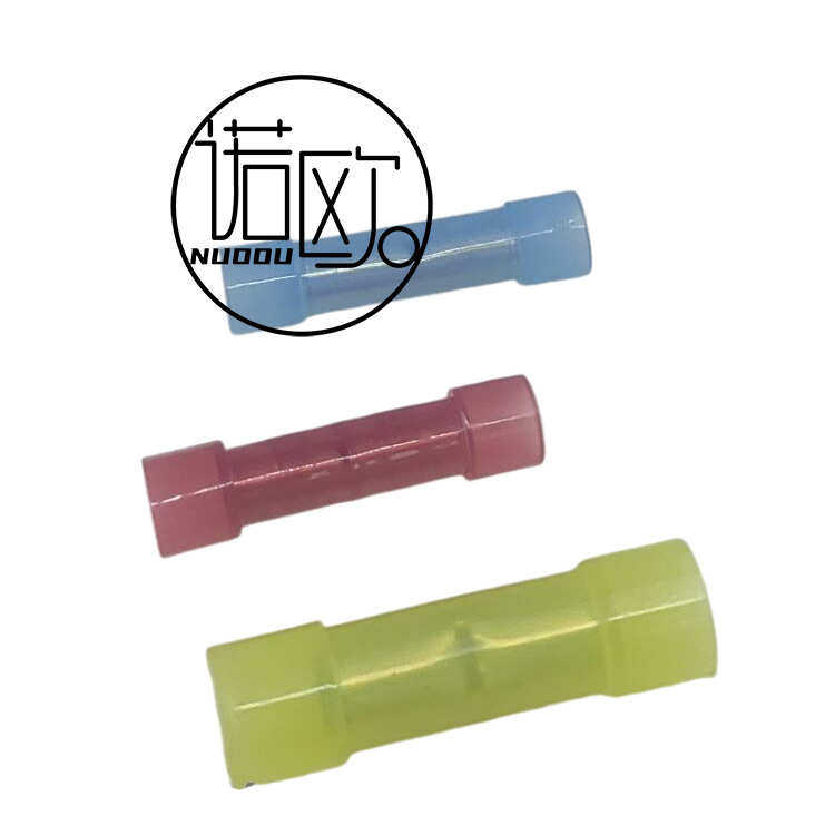 中间尼龙预绝缘接线端子BNFY接头镀锡冷压裸端头耳铜鼻子线耳线鼻,淘宝优惠券,粉丝福利购,淘宝优惠卷