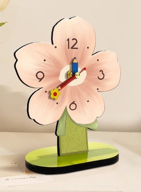 装饰品小熊钟表摆件孩子装饰摆件