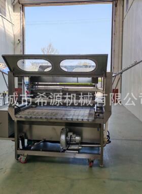 坚果燕麦脆巧克力涂层机 冻干水果巧克力涂层生产线 可拆卸式结构