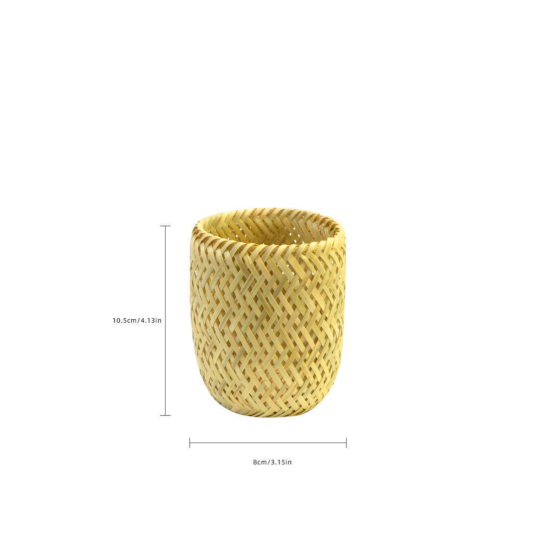 Woven pen holder pen holder pen holder stationery makeup hanging basket