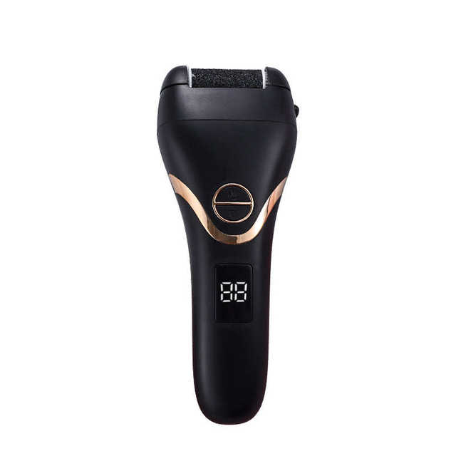 2022 new digital display electric foot grinder removes dead skin scraping heel calluses pedicures and rubs the dead skin tool on the feet
