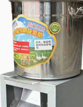 不锈钢碎菜机喂鸡小型家用切碎机饲料蔬菜粉碎机养殖切菜机绞菜机