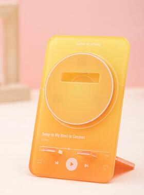 亚克力吧唧托谷美桌面多功能旋转吧唧托摆件立牌吧唧展示台