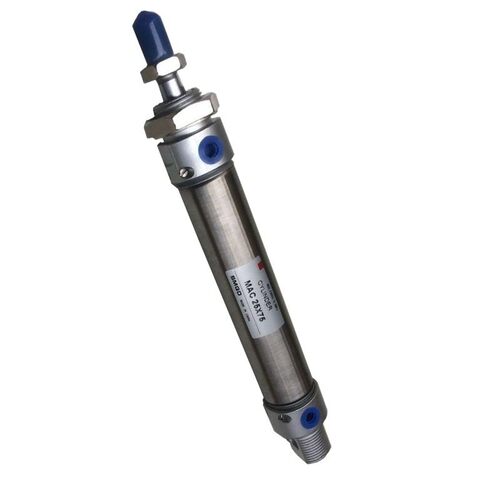 气缓冲不锈缸迷你气缸MAC20X25/50/100/200MAC带气缓冲型迷你缸 - 图2