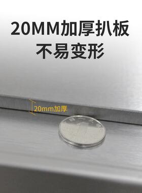 东沛台式多功能摆摊用铁板烧手抓饼机 加厚商用不锈钢智能电扒炉