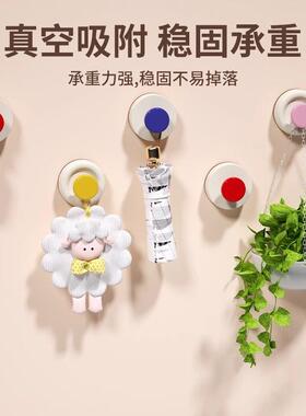 多巴胺吸盘挂钩浴室门后挂衣架卫生间挂毛巾厨房有效承重无痕粘贴