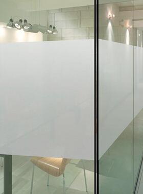 免胶磨砂贴膜窗户玻璃贴纸卫生间透光不透明不透人防窥防走光窗纸