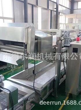 全自动松鼠鱼油炸机 巴沙鱼油炸流水线 食品级加厚板材加热不变形