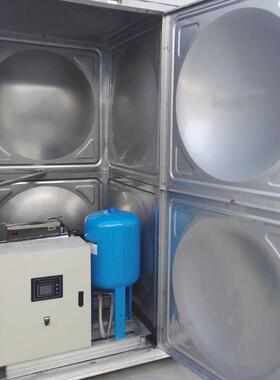 1T无塔供水小区恒压供水设备无塔供水器可配不锈钢水箱