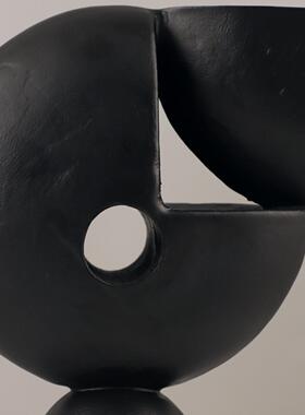 欧式客轻奢抽树艺术几何体脂摆件厅玄1587关书房酒店民象宿家居装