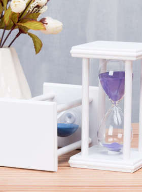 定制刻字沙漏计时器儿童10/30/60分钟创意办公家居摆件新年小礼物