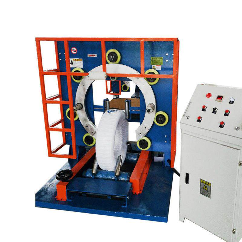 Vertical winding machine Steel strip Steel coil Rubber hose Tire bellows Wire and cable Film wrapping machine Packing machine