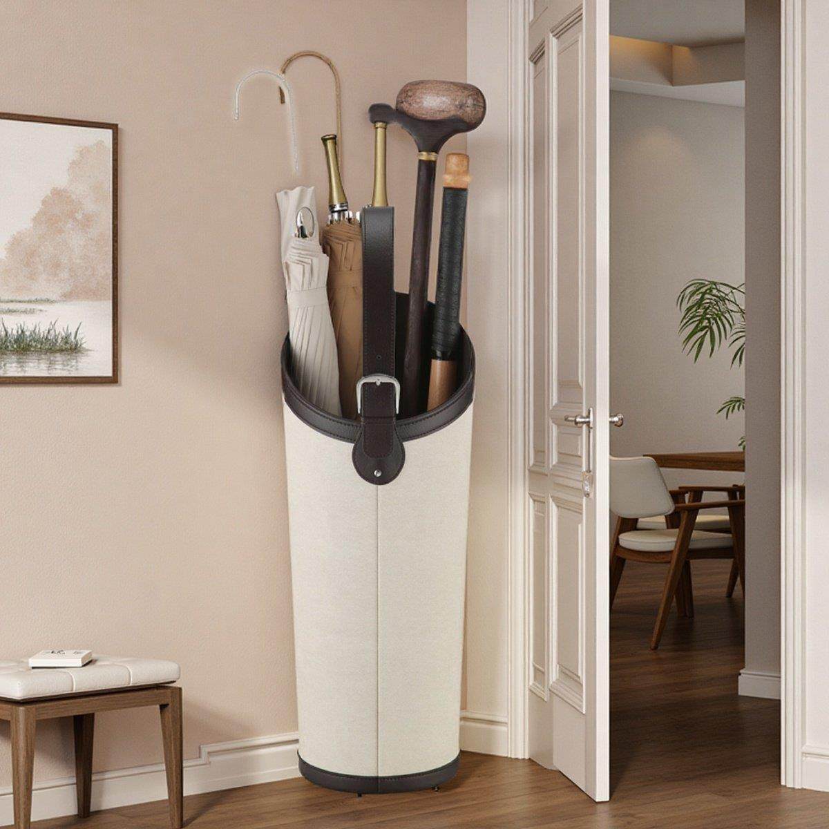 大容量皮革装长雨伞桶收纳层架家门口家用商用创意雨伞筒入户门,淘宝优惠券,粉丝福利购,淘宝优惠卷