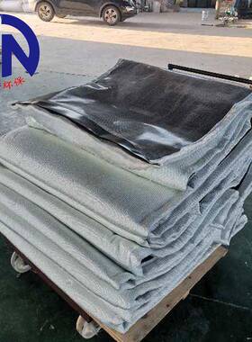 氟胶布非金属蒙皮可温电厂非金属补偿器柔性圈带软连接厂家定制