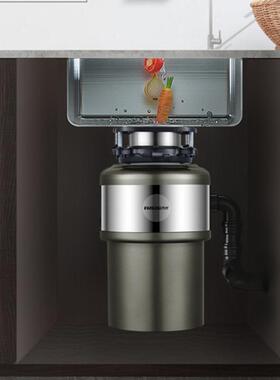方厨余垃圾处理器全自动定时食物处理器家用静音搅拌粉碎机