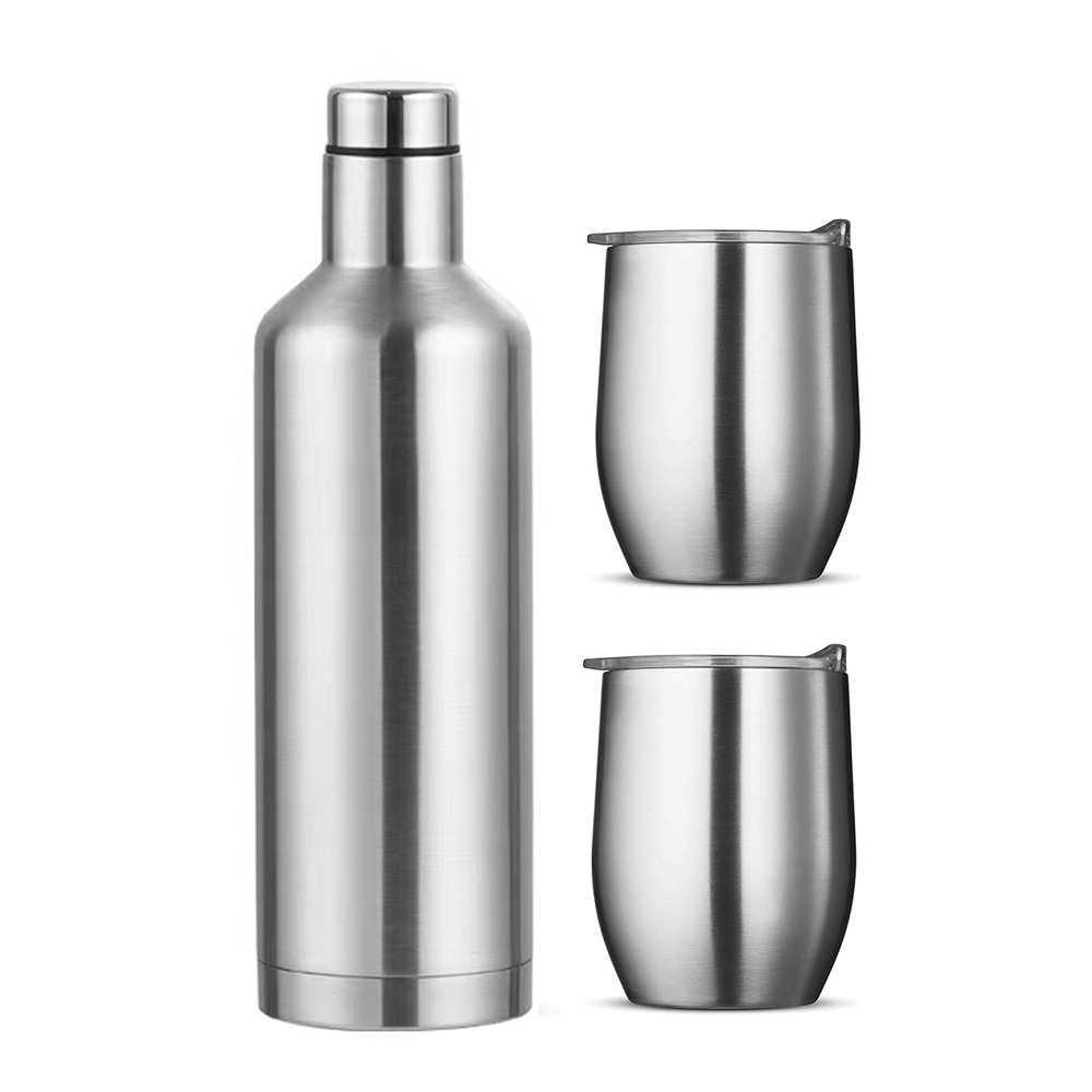 500ml不锈钢红酒瓶双层保温12鸡尾酒酒杯礼品套装,淘宝优惠券,粉丝福利购,淘宝优惠卷