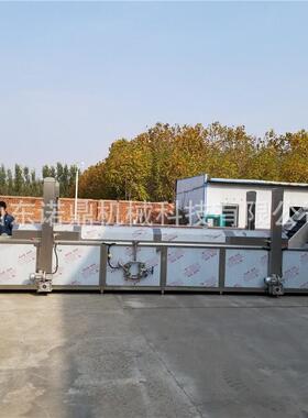 低温油炸流水线 全自动油水分离油炸机厂家 纯油刮渣油炸锅 诺鼎
