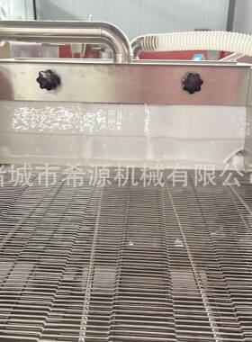 桑叶上浆机香酥翠叶裹浆机面包片裹稀浆专用设备自动上浆机器