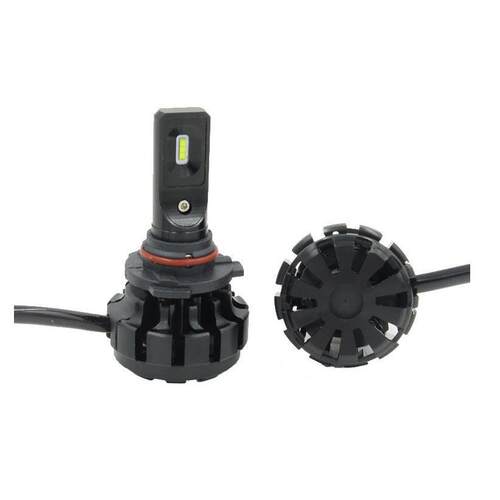 V1聚光型汽车led大灯h7h4h19005前大灯远光近光灯泡超亮车灯改装 - 图1