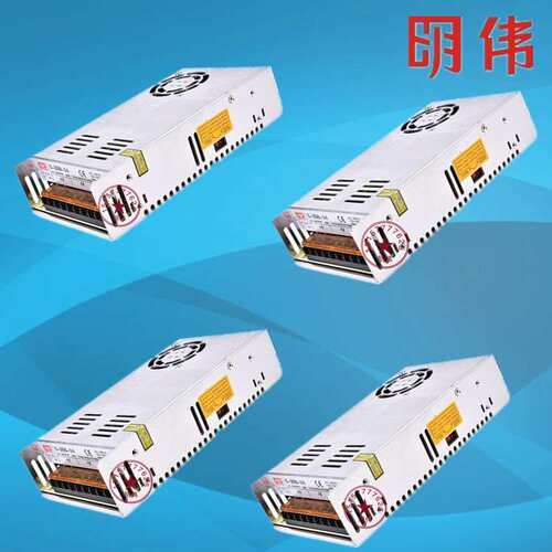 明伟开关电源NES-350-24V 5V10V12V36V48V60V70V80V110V直流稳压 - 图1