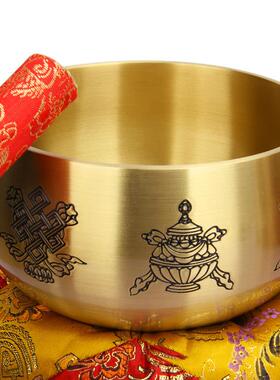厚铜铜庆加铛子引磬铜磬罄佛碗UJO音钵盂用品