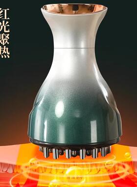 电动经络刷全身通用腹部按摩器带脉疏通神器加热揉腹仪揉刮肚子痧