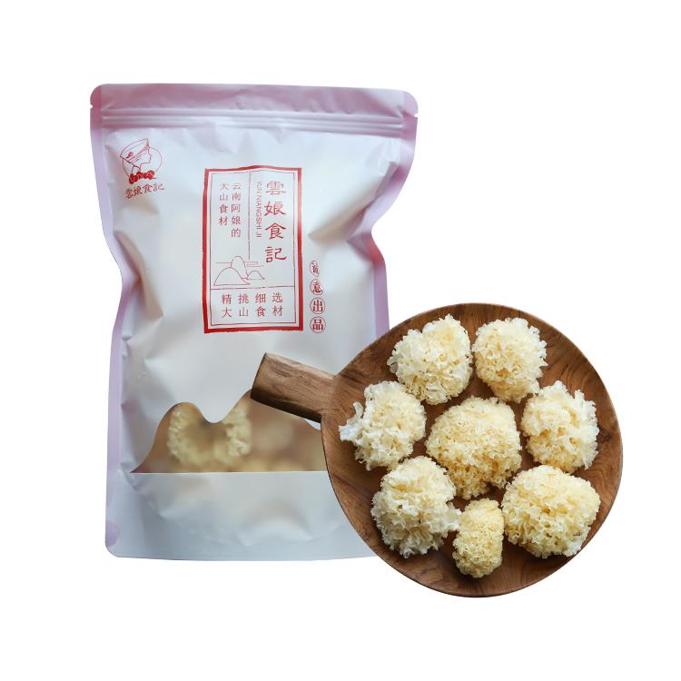 云娘食记 胶糯小花银耳 不熏硫古田小朵白木丑耳糯雪耳干货 150g