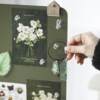Desktop hole board storage rack ins style iron storage box multifunctional desktop storage shelf creative stationery box
