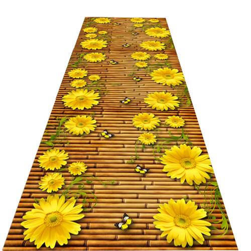 一抹净pvc地垫入户走廊阳台厨房进门垫可擦防水满铺大面积可裁剪 - 图3