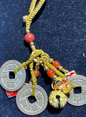 正品北宋吉祥三宝，太平天玺通宝吉祥护身符元宝带证书，结婚礼品