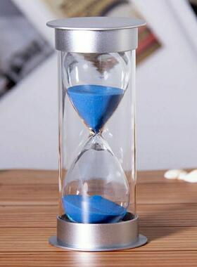 银盖沙漏计时器8/16/25分钟夜光时间管理器沙漏定制创意礼品摆件