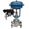 CV00 series balanced cage control valve stainless steel pneumatic diaphragm control valve bellows seal control valve