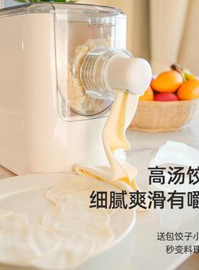 跨境面条机家用全自动多功能揉面饺子皮一体机小型电动压面机