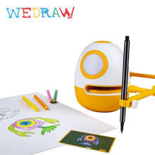 美国wedraw儿童绘画启蒙智能机器人3-10岁教育学英语数学写字画画早教机器人智能玩具