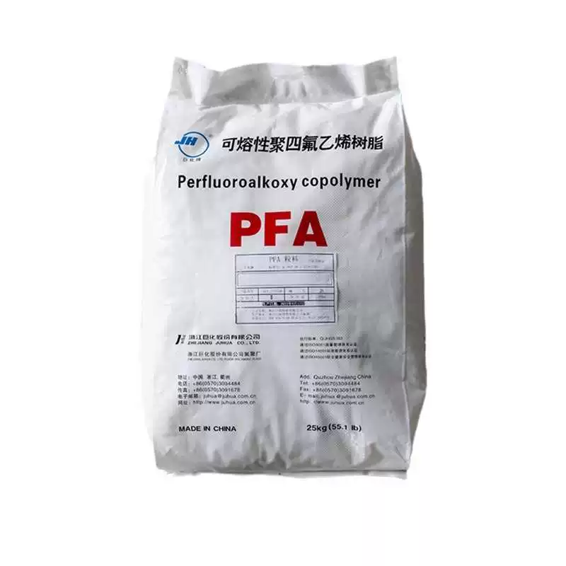 Прозрачные частички сырьевого PFA Zhejiang Juhua FJYA03S плавимый политетрафторэтилен для литья под давлением grade PFA пластик
