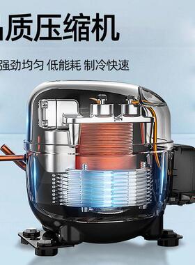 冷冻雪糕柜超市便利店冰柜冰淇淋冷冻柜大容量卧式冷柜弧面冰柜