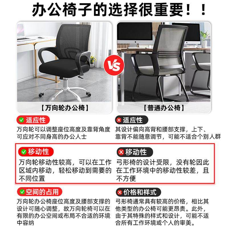 电脑椅舒适久坐职员椅转椅家用万向轮座椅电竞椅宿舍升降办公椅子,淘宝优惠券,粉丝福利购,淘宝优惠卷