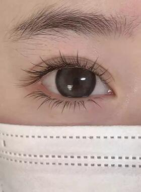 免胶系自团粘假睫DUV自然款仿嫁接狐系女透明轻狐空毛气感斜飞上