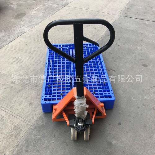塑料盘信广210网格川字叉车托盘卡板垫板地台板河8托南郑QHH州仓 - 图0