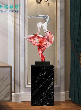 直销酒店雕塑摆简件玄关装饰ST276会所办厅别墅摆饰公室现代约大