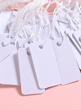 贝壳价签挂牌纸卡手写装饰摆件
