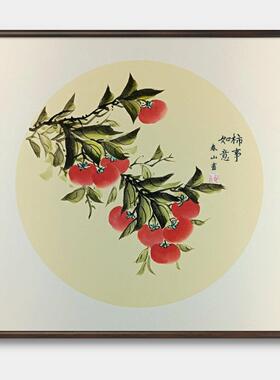 中国画纯手绘宣纸花鸟写意斗坊小品梅兰竹菊牡丹荷花不落风