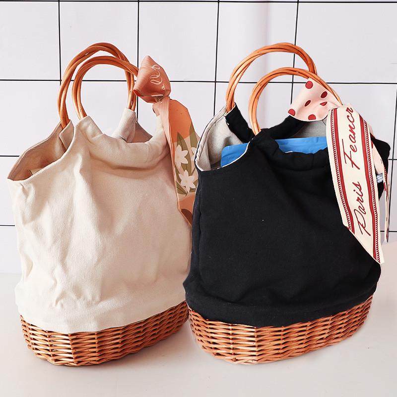 柳编收纳篮花篮购物篮藤编织水果篮手提篮菜篮子野炊篮布里野餐篮,淘宝优惠券,粉丝福利购,淘宝优惠卷