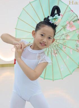 油纸伞儿童伞舞蹈道具伞诗雨江南古风女童舞蹈伞小号尺寸中国风伞