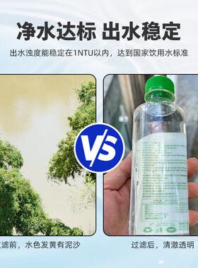 浊度地表水一体化净水设备自动反冲洗工业村镇供水一体净水装置
