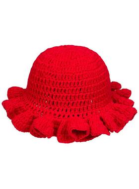 L 16714 Women Beach Sun Hat Handmade Crochet手工钩编太阳帽