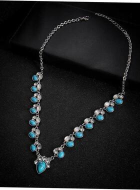 Ethnic Style choker Fashion Boho Flower Necklace波西米亚项炼