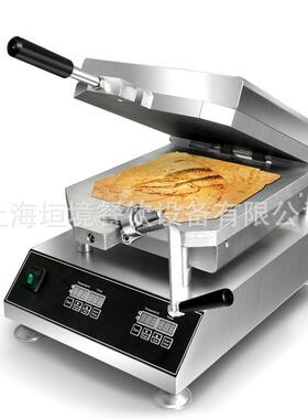 网红海鲜化石饼机 机爪鱼鱿鱼压饼 日本大手烧 甲骨文八仙薄贝机